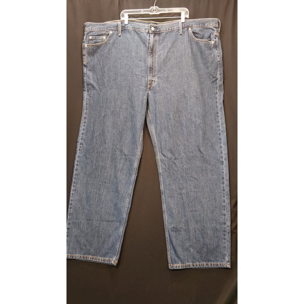 Levis 550 Relaxed Fit Blue Denim Jeans Mens 58x34 Medium Wash 01550-4886